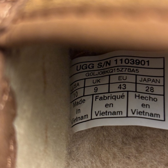 UGG Men's Brown Suede Slip-On Shoes - Picture 3 of 4